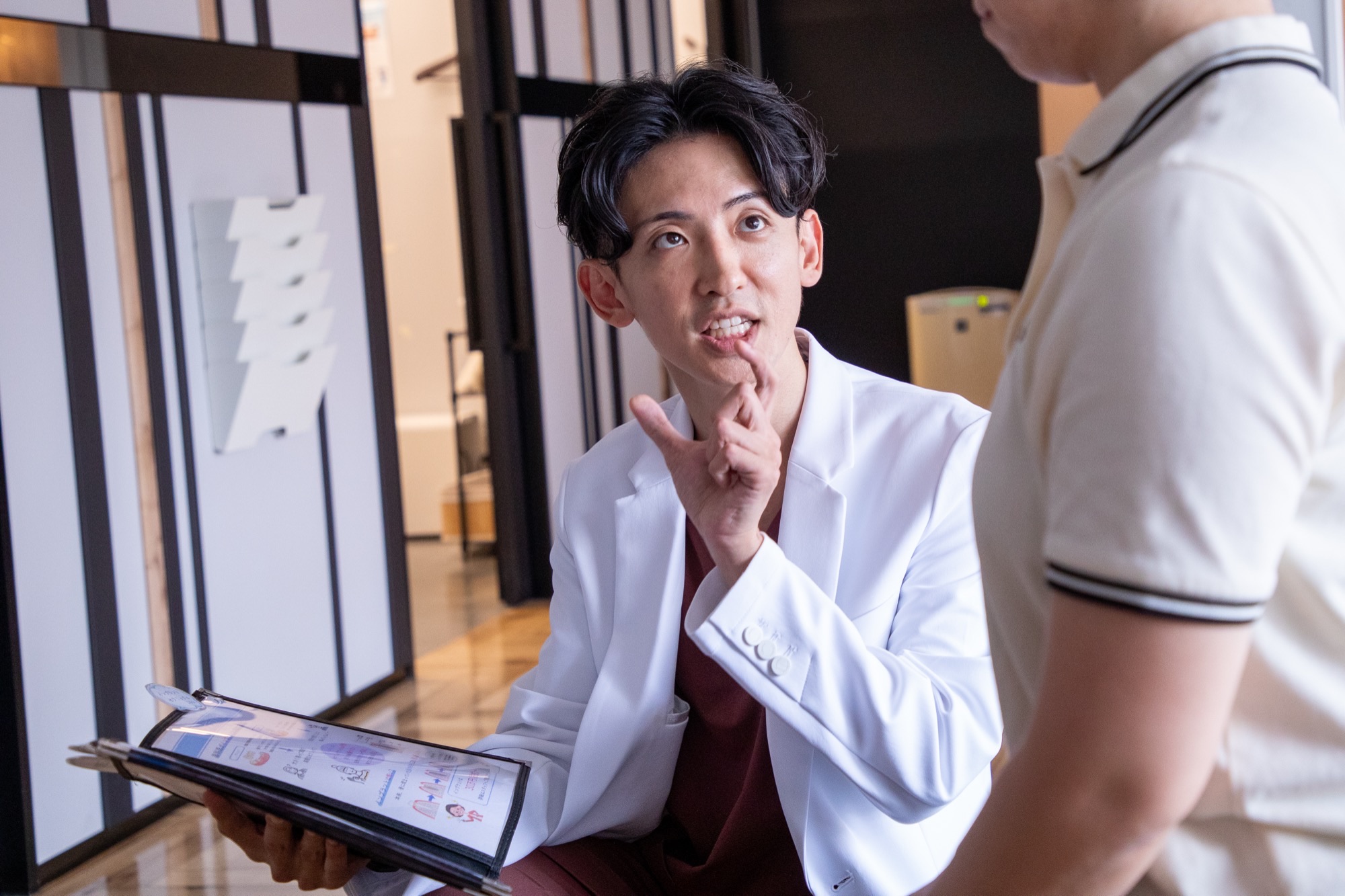 患者さんに説明するなお先生